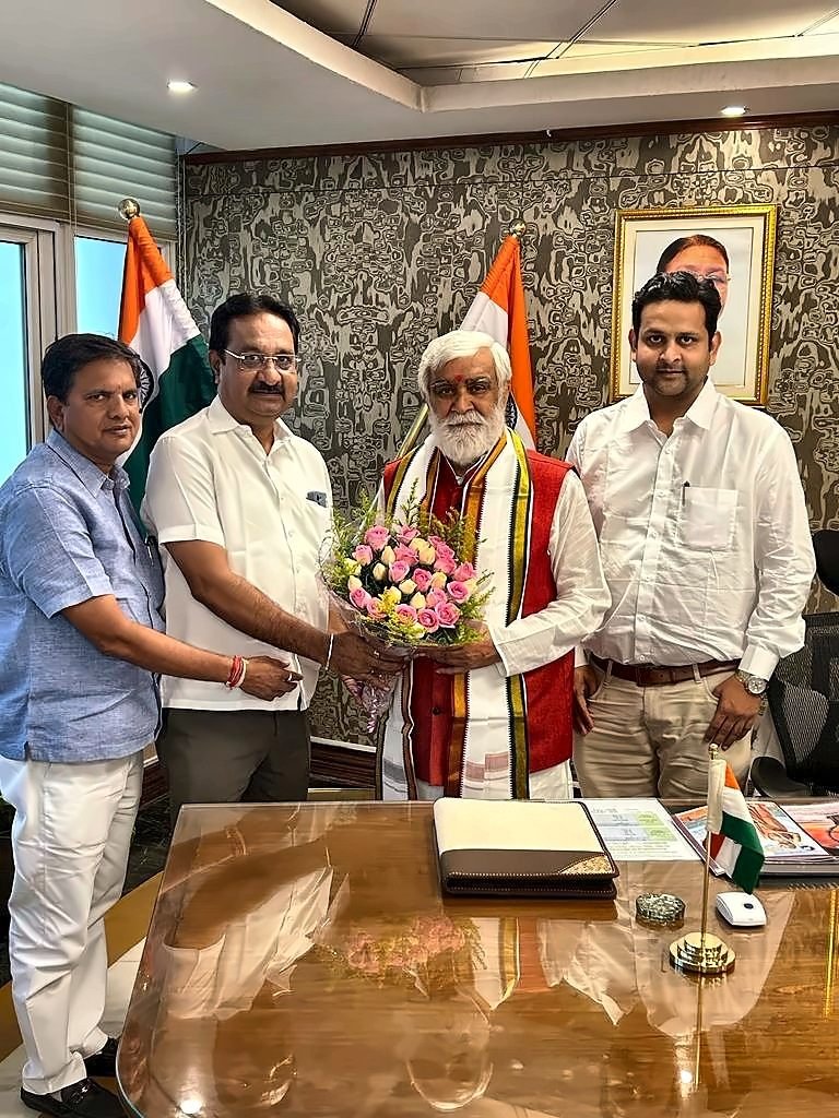 Dhiraj V. Terkar with Ashwini Kumar Choubey