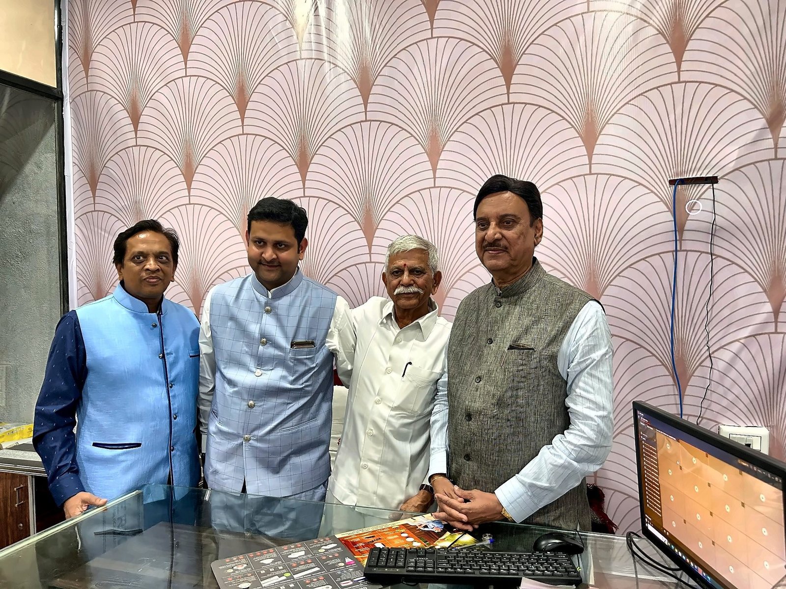Dhiraj V. Terkar with Diliprao Deshmukh