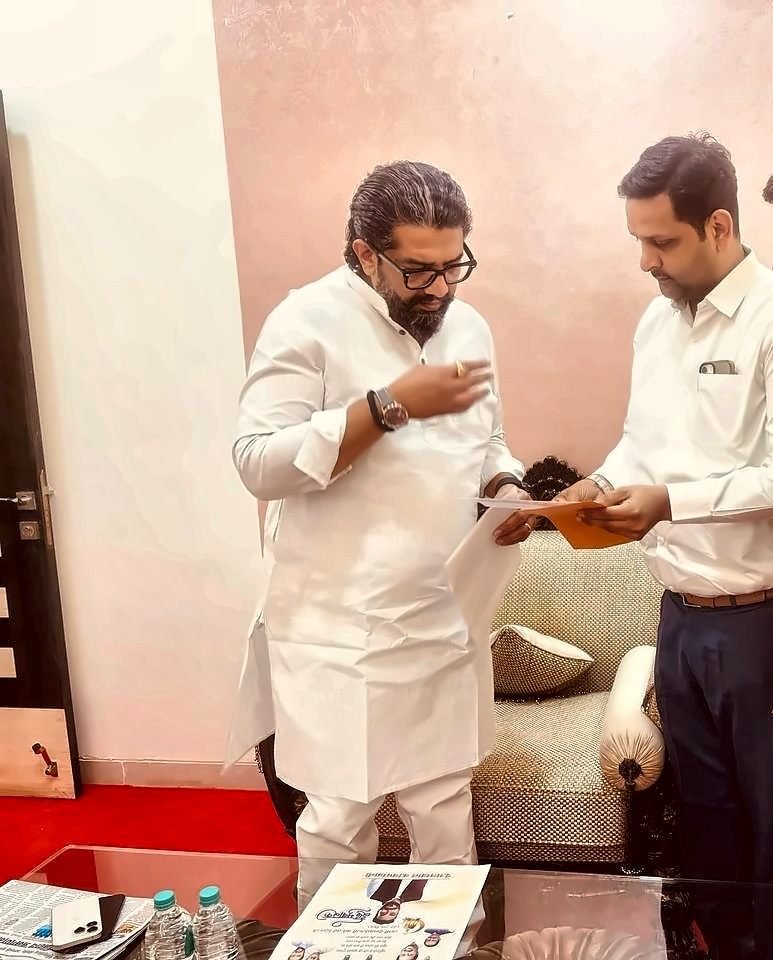 Dhiraj V. Terkar with Shivendraraje Abhaysinhraje Bhonsle